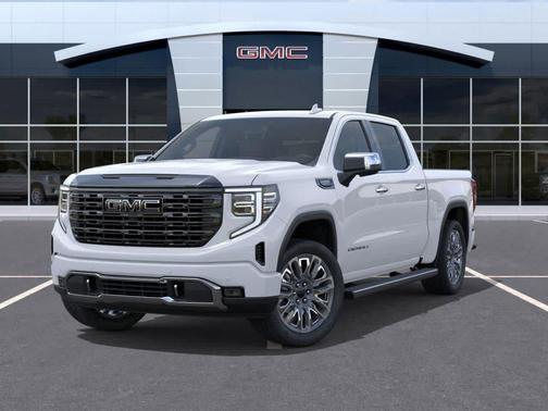 Glacier White Tricoat 2026 GMC Sierra 1500 Denali Ultimate