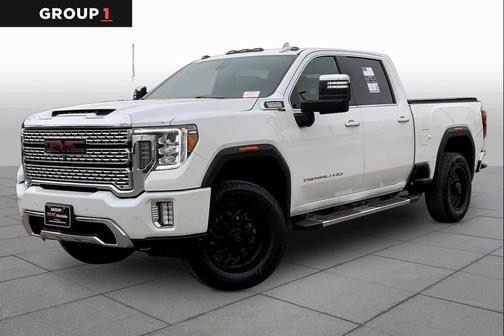 White Frost Tricoat 2021 GMC Sierra 2500 Denali