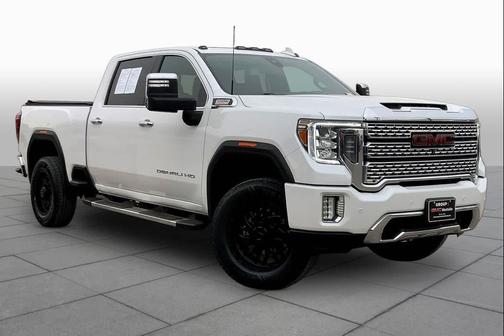 White Frost Tricoat 2021 GMC Sierra 2500 Denali