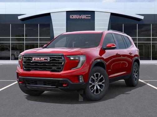 Volcanic Red Tintcoat 2026 GMC Acadia AT4 AWD