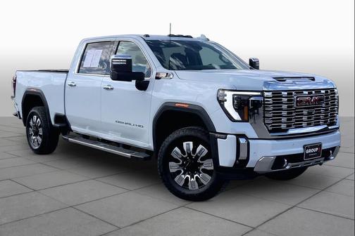 Glacier White Tricoat 2026 GMC Sierra 2500 Denali