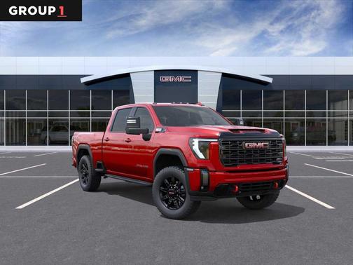 Volcanic Red Tintcoat 2026 GMC Sierra 2500 AT4