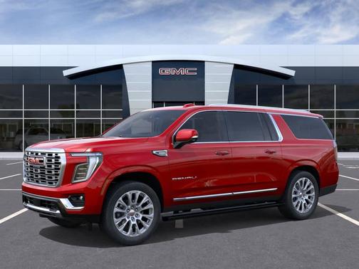 Volcanic Red Tintcoat 2026 GMC Yukon XL Denali