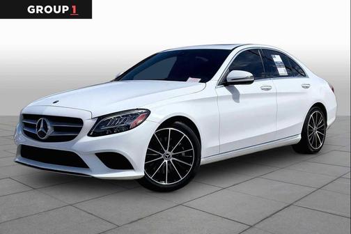 Polar White 2021 Mercedes-Benz C-Class Sedan
