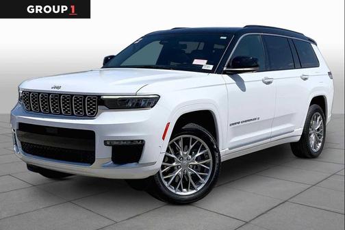 Bright White Clearcoat 2024 Jeep Grand Cherokee L Summit