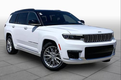 Bright White Clearcoat 2024 Jeep Grand Cherokee L Summit