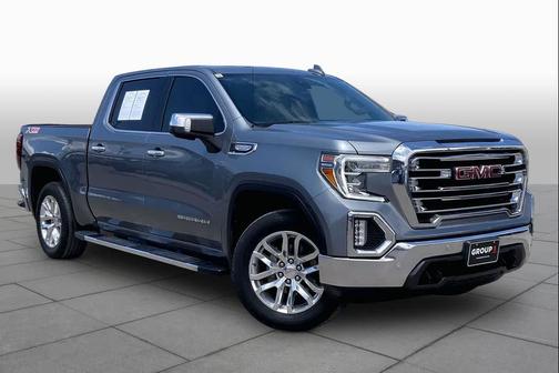 Satin Steel Metallic 2021 GMC Sierra 1500 SLT