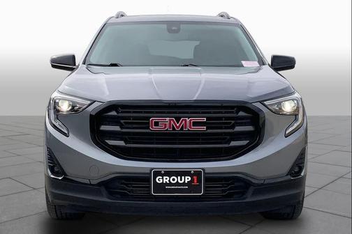 Satin Steel Metallic 2021 GMC Terrain SLT