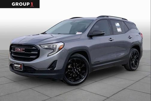 Satin Steel Metallic 2021 GMC Terrain SLT