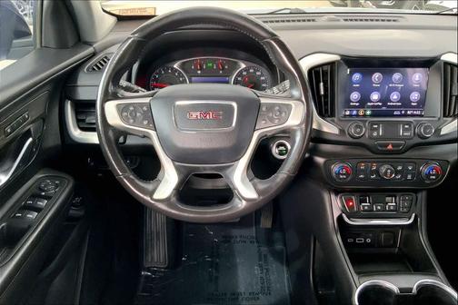 Satin Steel Metallic 2021 GMC Terrain SLT