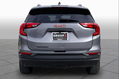 Satin Steel Metallic 2021 GMC Terrain SLT