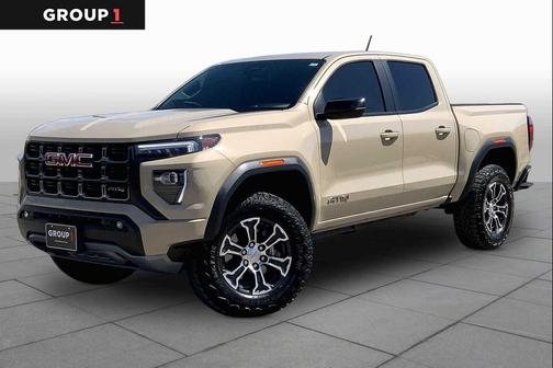 Desert Sand Metallic 2024 GMC Canyon AT4