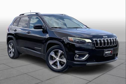 Diamond Black Crystal Pearlcoat 2020 Jeep Cherokee Limited