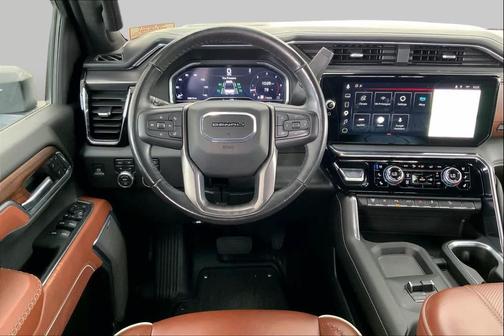 White Frost Tricoat 2025 GMC Sierra 2500 Denali Ultimate