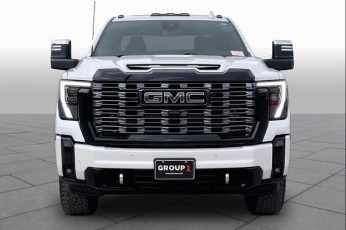 White Frost Tricoat 2025 GMC Sierra 2500 Denali Ultimate