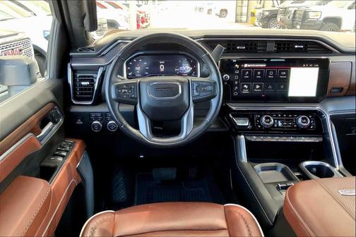 White Frost Tricoat 2025 GMC Sierra 2500 Denali Ultimate