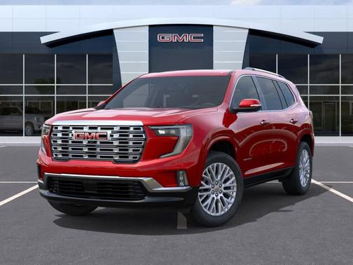 Volcanic Red Tintcoat 2026 GMC Acadia Denali