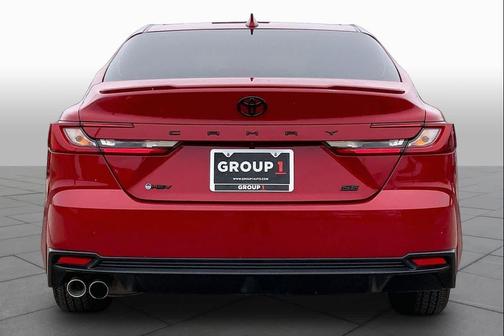 Supersonic Red 2025 Toyota Camry LE