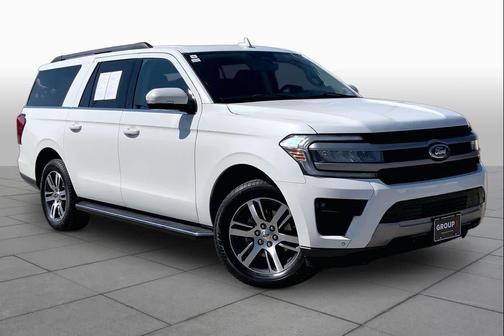 Star White Metallic Tri-Coat 2023 Ford Expedition Max XLT