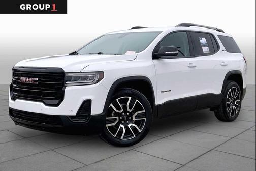 Summit White 2021 GMC Acadia SLE SUV