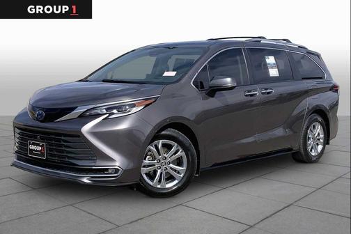 Predawn Gray Mica 2022 Toyota Sienna Platinum