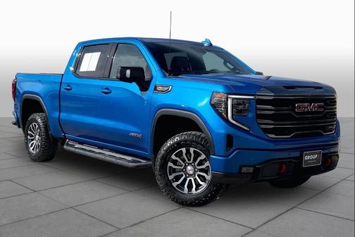 Dynamic Blue Metallic 2023 GMC Sierra 1500 AT4