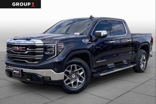 Titanium Rush Metallic 2022 GMC Sierra 1500 SLT