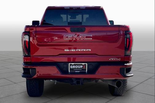 Volcanic Red Tintcoat 2025 GMC Sierra 2500 AT4