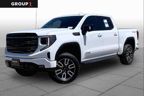 Summit White 2025 GMC Sierra 1500 AT4