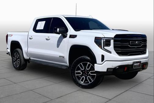 Summit White 2025 GMC Sierra 1500 AT4