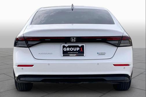 Platinum White Pearl 2025 Honda Accord Hybrid Touring