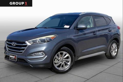 Coliseum Gray 2018 Hyundai TUCSON SEL