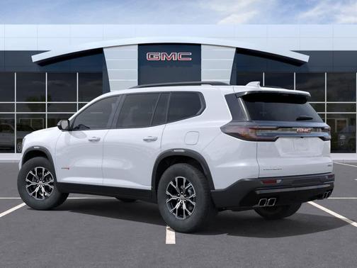 Glacier White Tricoat 2026 GMC Acadia AT4 AWD