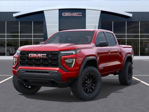 Volcanic Red Tintcoat 2026 GMC Canyon Elevation