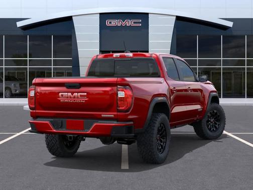 Volcanic Red Tintcoat 2026 GMC Canyon Elevation