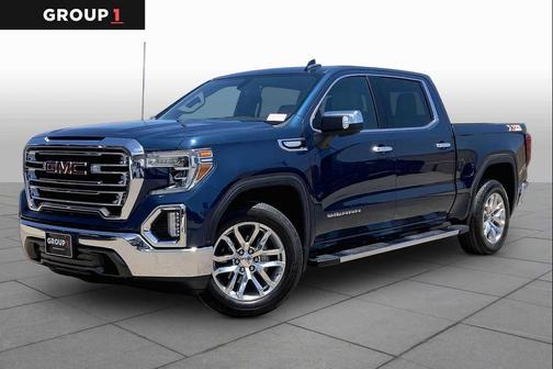 Pacific Blue Metallic 2019 GMC Sierra 1500 SLT