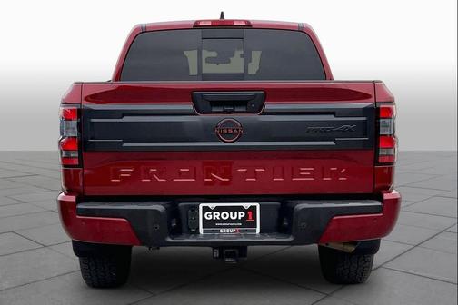 Cardinal Red Metallic Tricoat 2025 Nissan Frontier PRO-4X