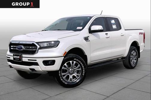 White Platinum Tri-Coat 2019 Ford Ranger LARIAT