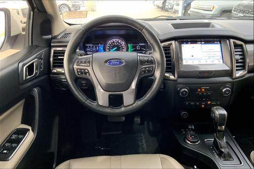 White Platinum Tri-Coat 2019 Ford Ranger LARIAT