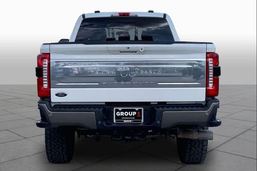Star White Metallic Tri-Coat 2023 Ford F-250 King Ranch
