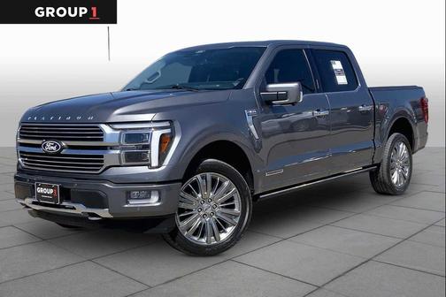 Carbonized Gray Metallic 2024 Ford F-150 Platinum