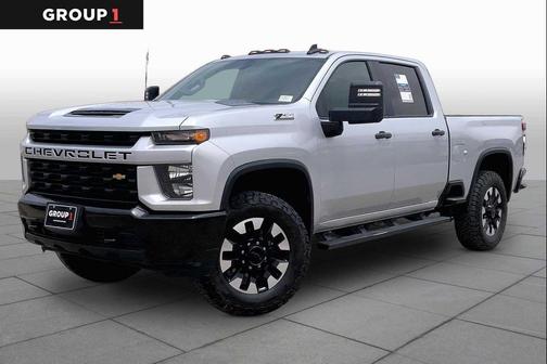Silver Ice Metallic 2020 Chevrolet Silverado 2500 Custom