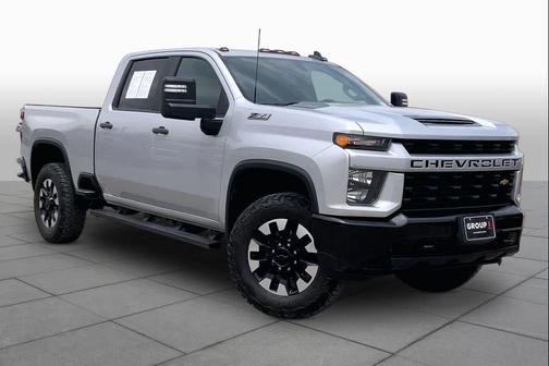Silver Ice Metallic 2020 Chevrolet Silverado 2500 Custom