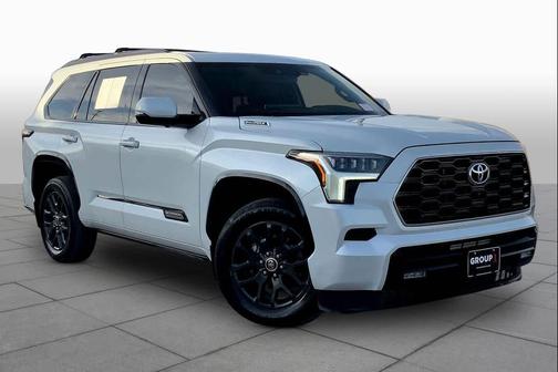 Wind Chill Pearl 2023 Toyota Sequoia Platinum