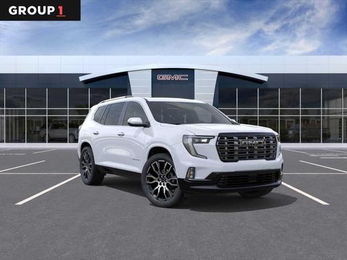 Glacier White Tricoat 2026 GMC Acadia Denali