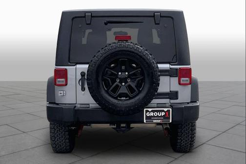 Billet Silver Metallic Clearcoat 2016 Jeep Wrangler Willys Wheeler