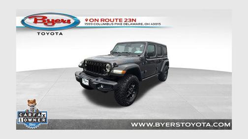 Granite Crystal Metallic Clearcoat 2025 Jeep Wrangler 4xe Willys