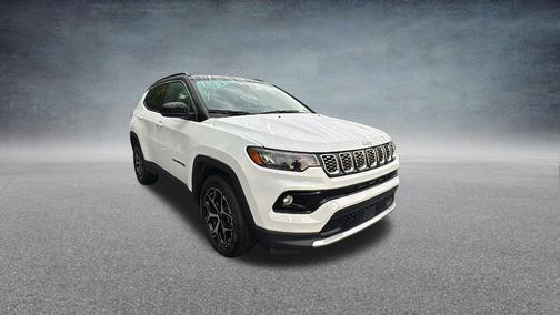 Bright White Clearcoat 2025 Jeep Compass Limited