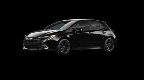 Black 2026 Toyota Corolla XSE
