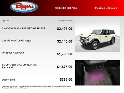 2025 Ford Bronco Badlands